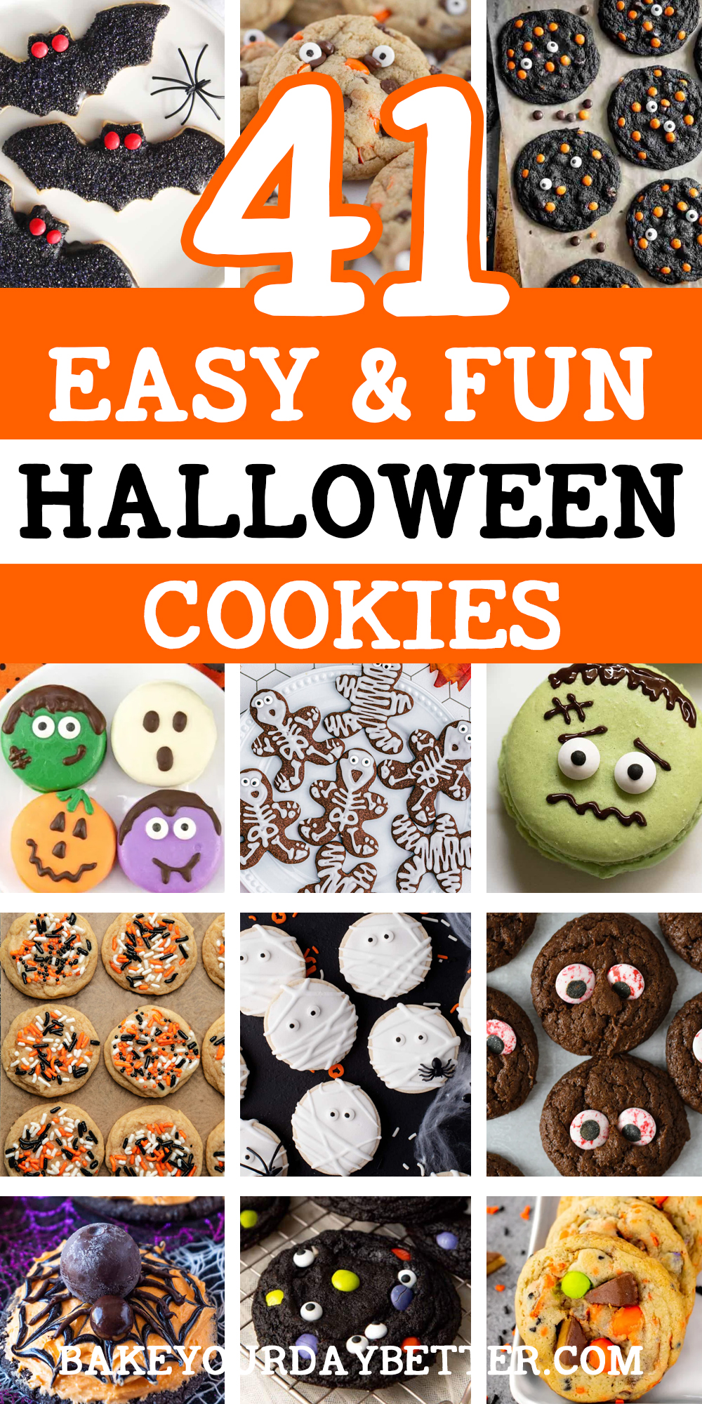 41 easy and fun halloween cookies