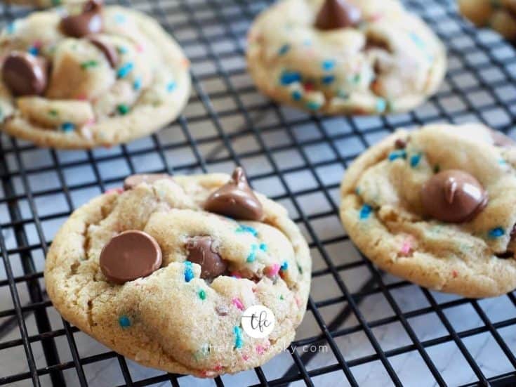 Cake Mix Batter Chocolate Chip Cookies FB 2