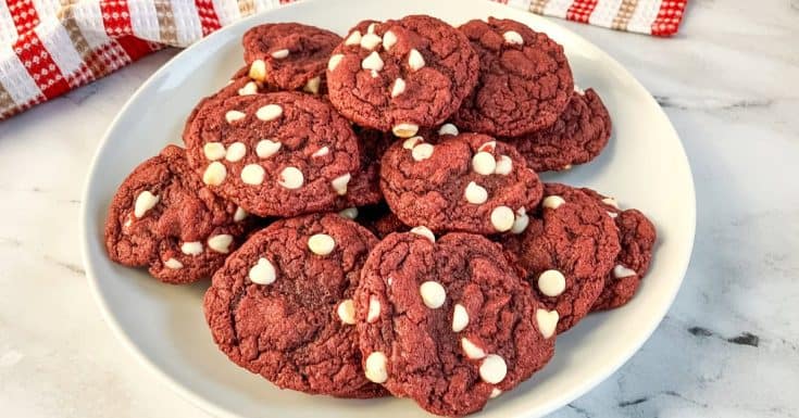 Cake Mix Red Velvet Cookies h1
