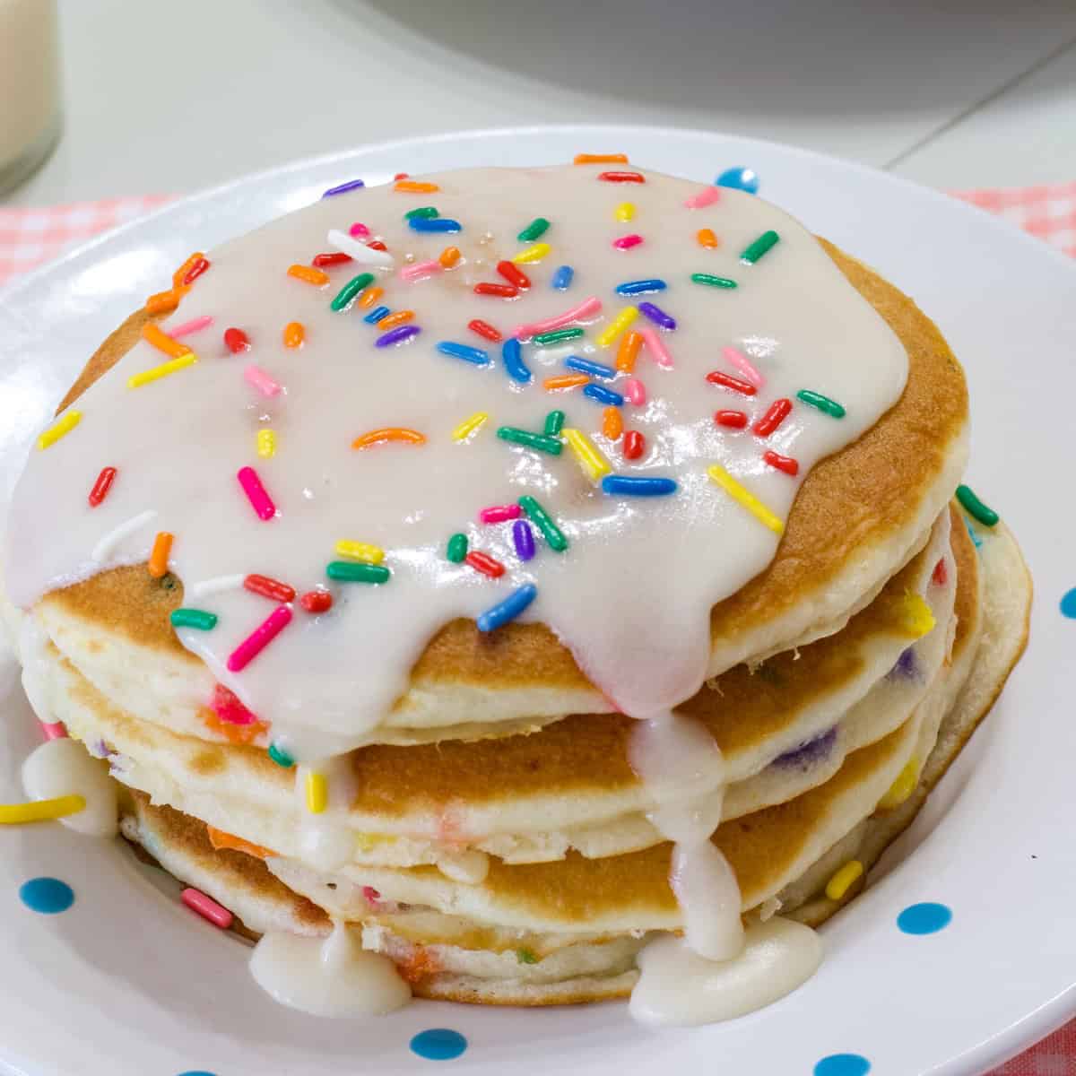 Easy Funfetti Birthday Cake Mix Pancakes Recipe 1200