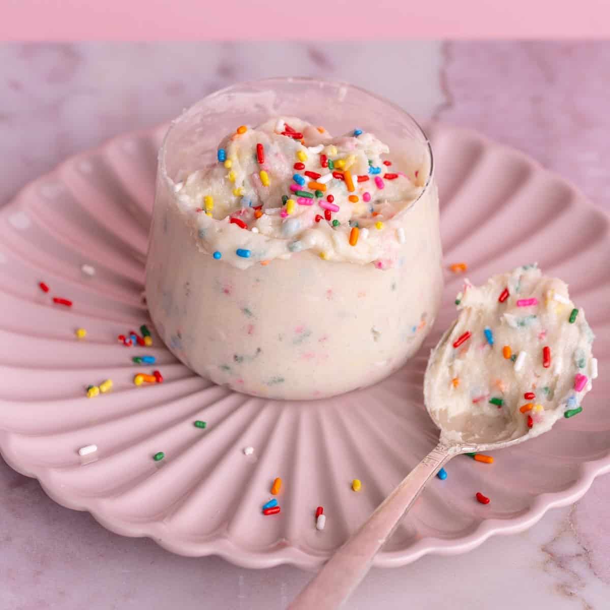 Edible Funfetti Cookie Dough Featured Image