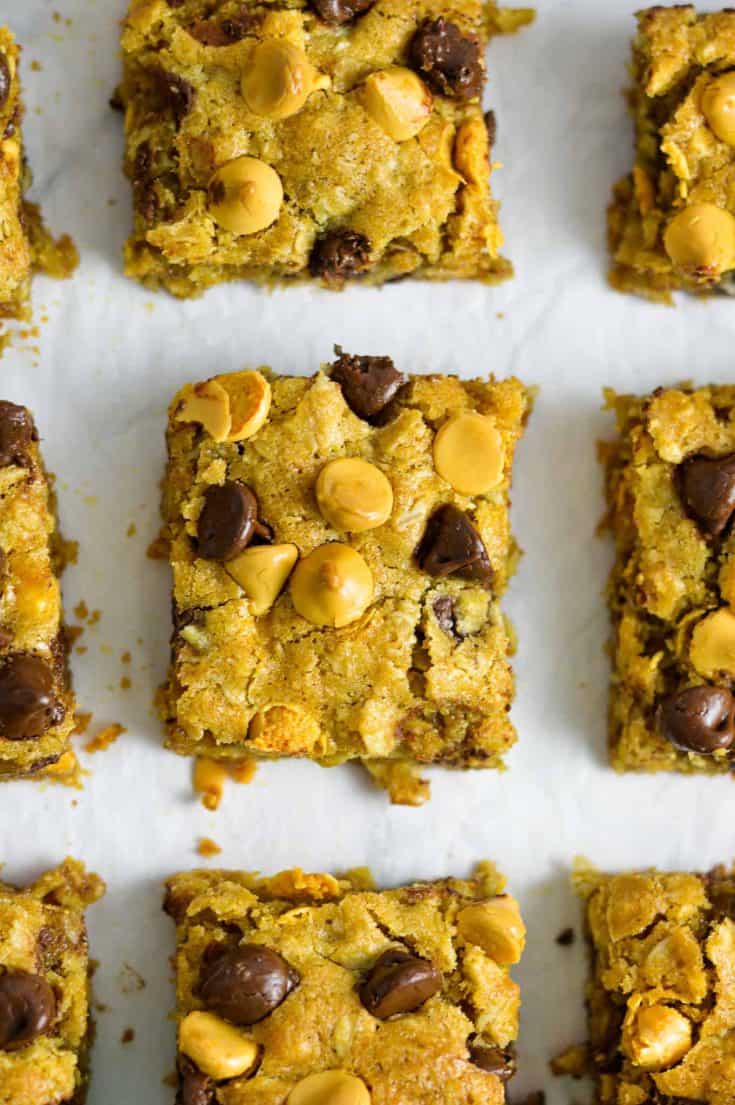 Oatmeal Butterscotch Chocolate Chip Cookie Bars 2