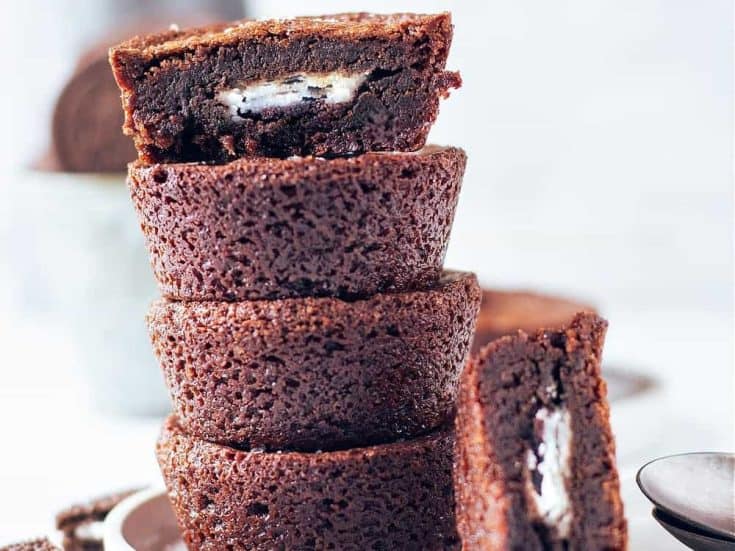 Oreo Stuffed Brownies16