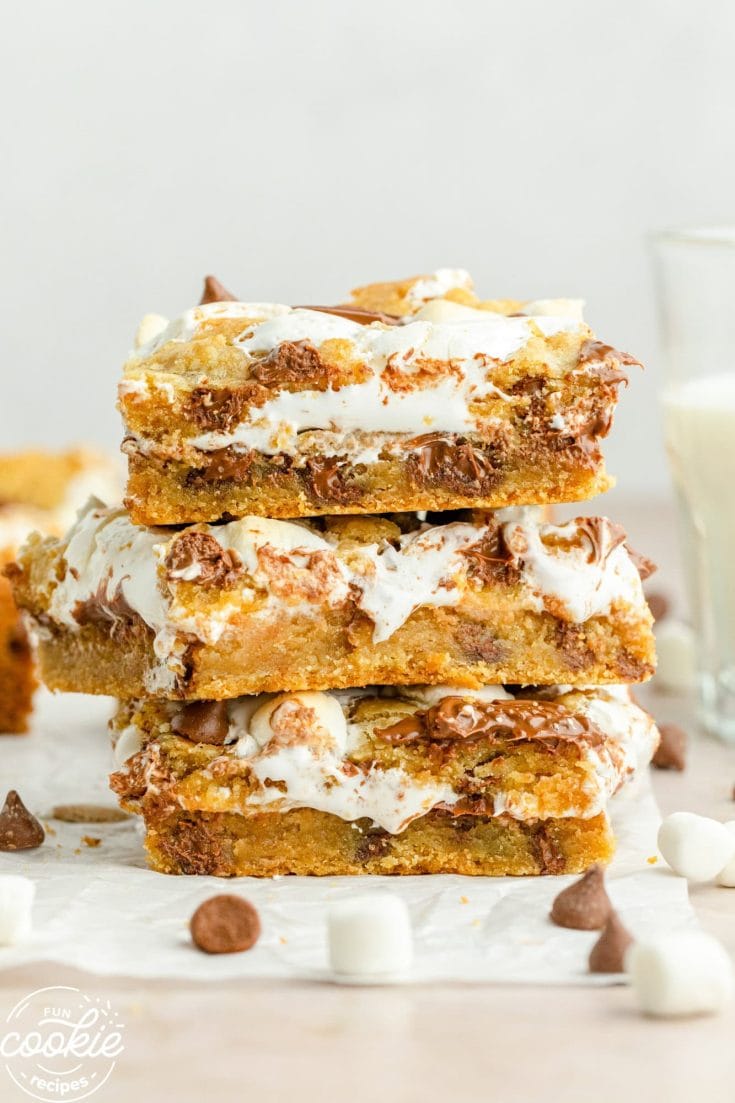 Smores Cookie Bars 2
