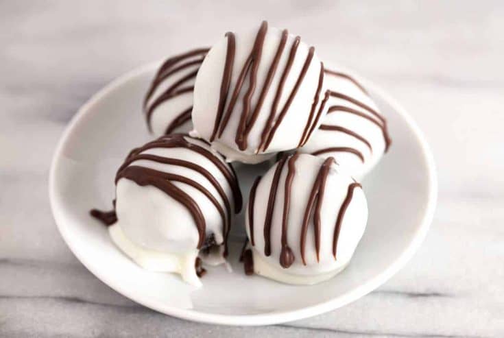 White Chocolate Oreo Truffles