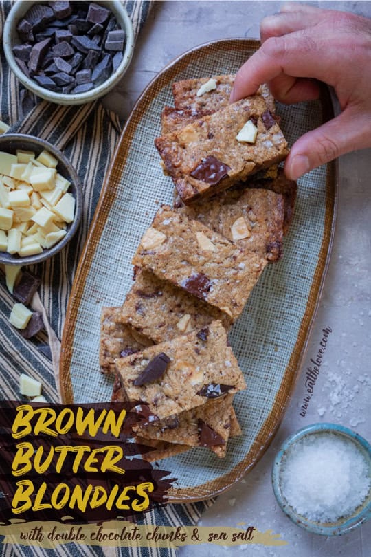 brown butter blondies 540