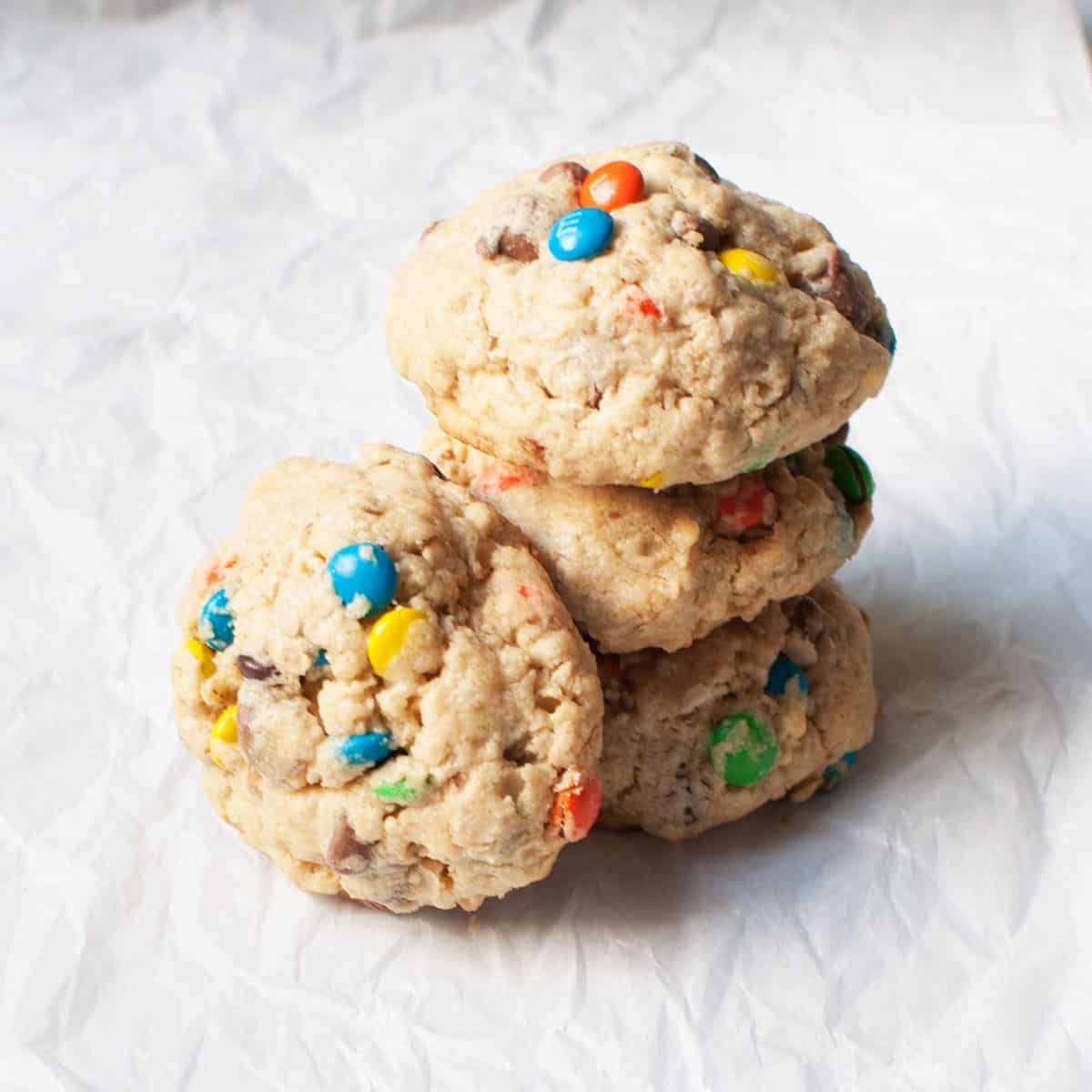 cake mix monster cookies