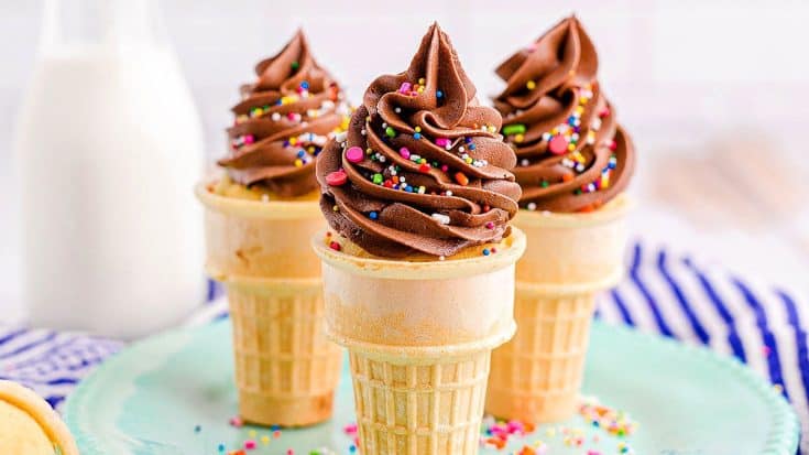 funfetti and buttercream ice cream cone cupcakes bella bucchiotti 61