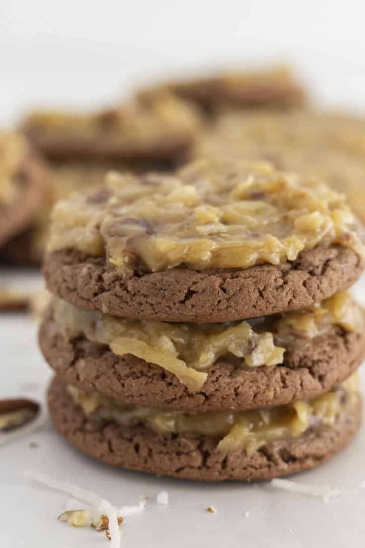 german chocolate cookie hero2