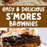 easy and delicious s'mores brownies