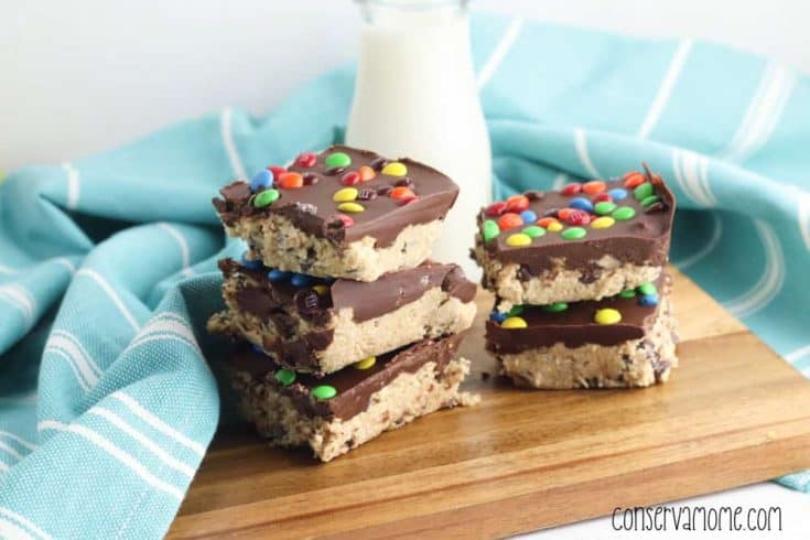 no bake cookie dough bars 15