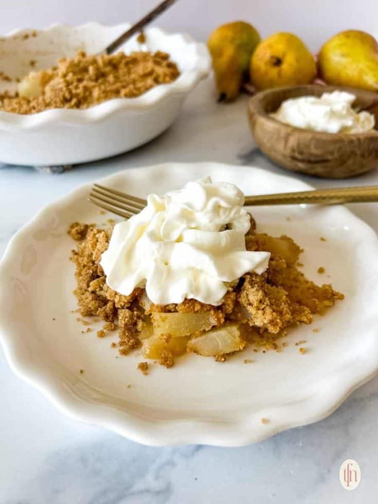 Pear Crumble featured 1