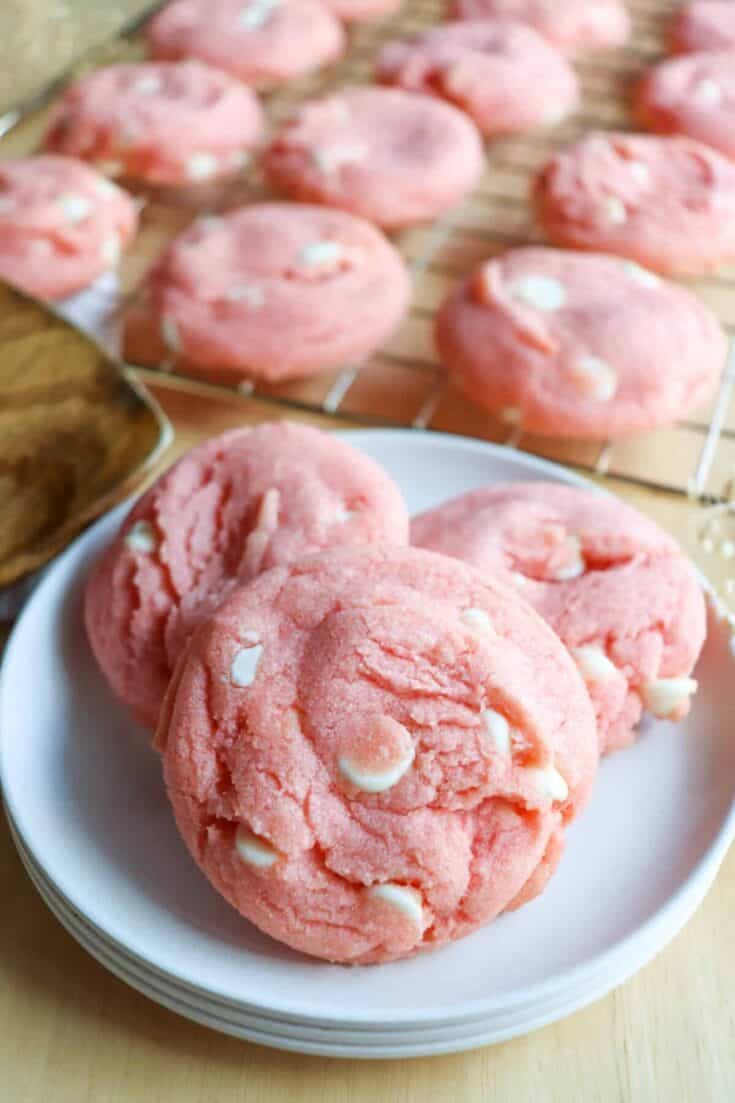 Strawberries and Cream Pudding Cookies Recipe 9