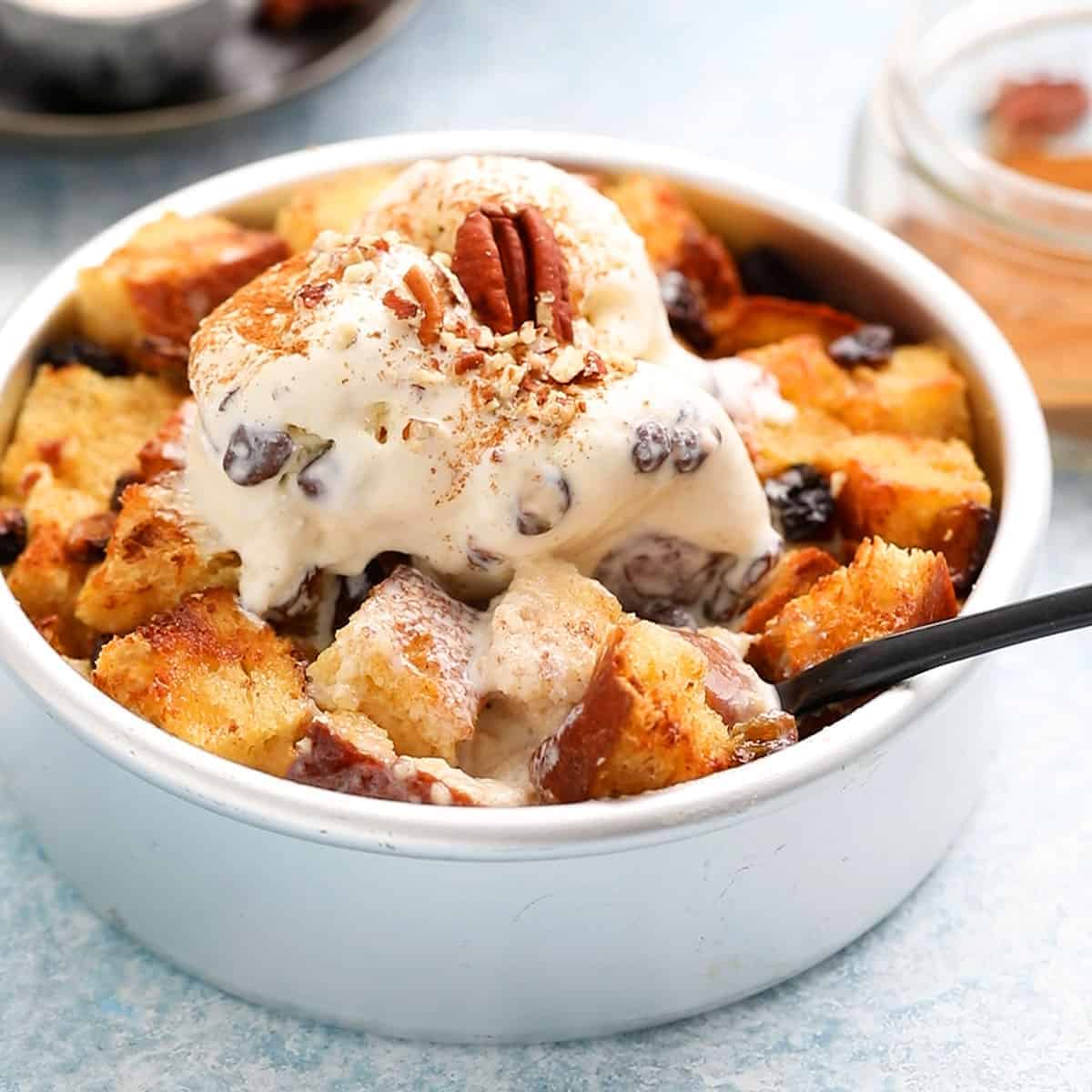 air fryer bread pudding 20