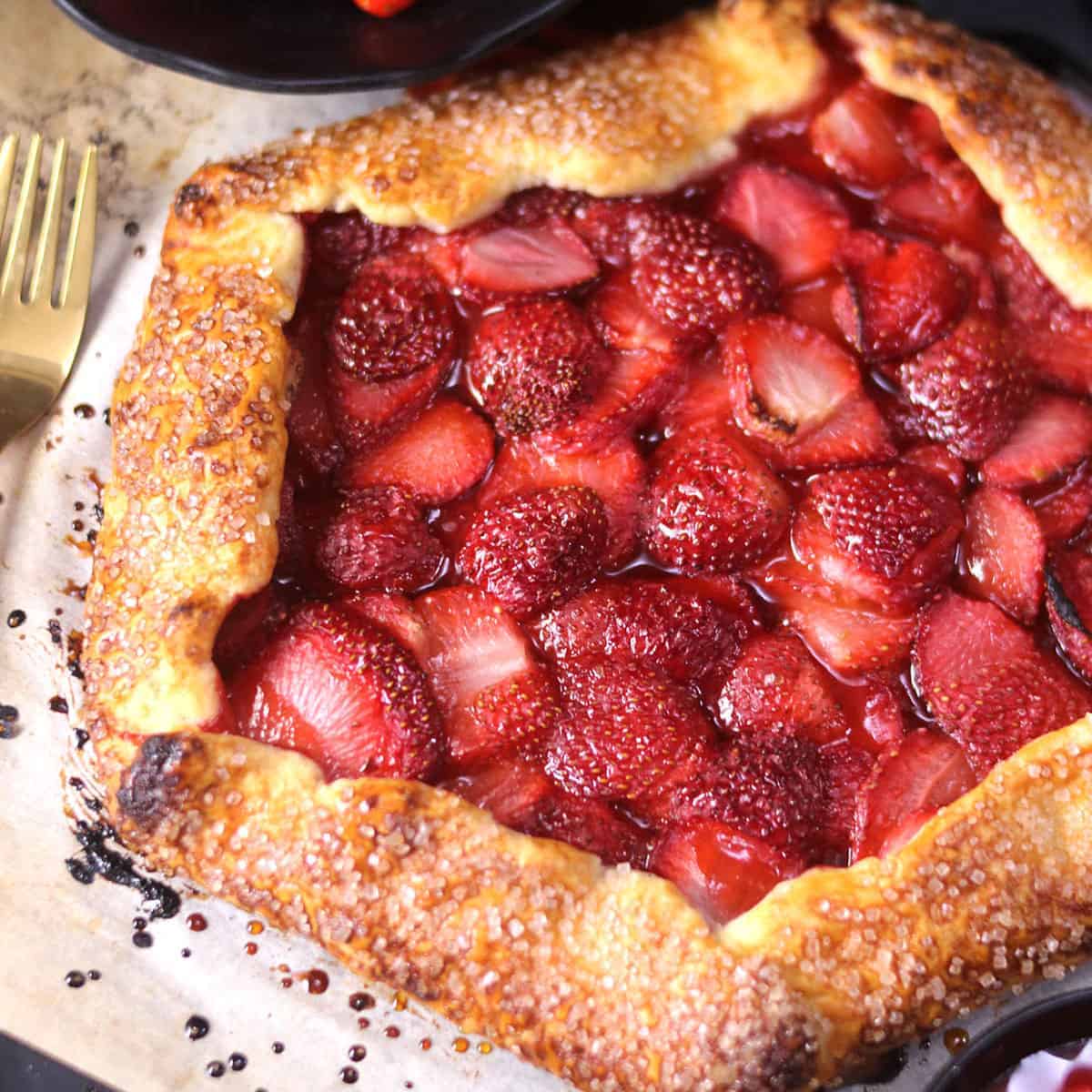 best strawberry galette dessert recipe