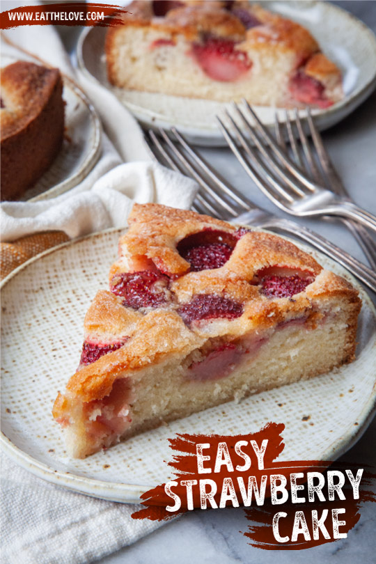 easy strawberry cake 540