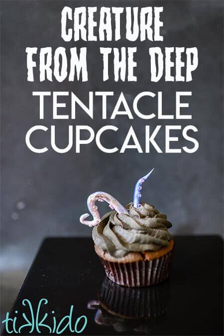 HERO creature from the deep tentacle cupcakes