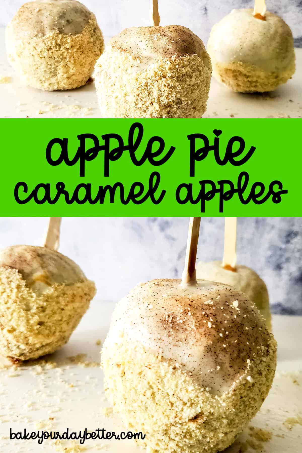 apple pie caramel apples