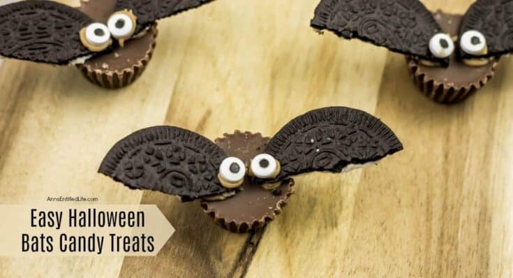 easy halloween bats candy treat media