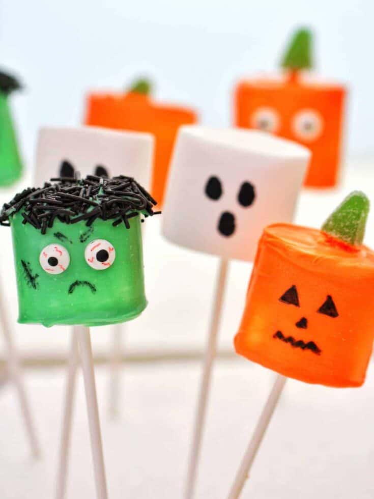 halloween marshmallow treats