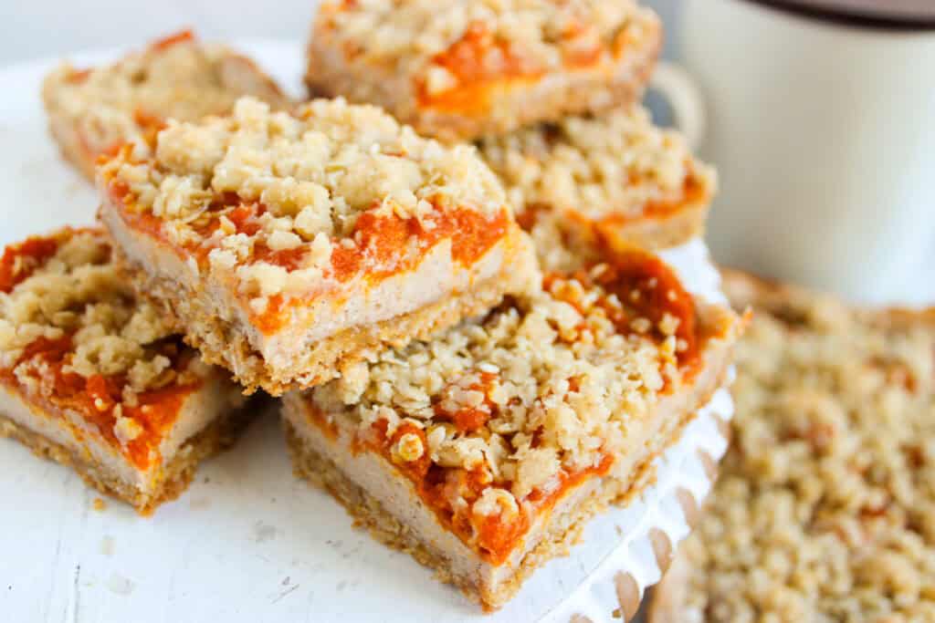 pumpkin cream cheese bars