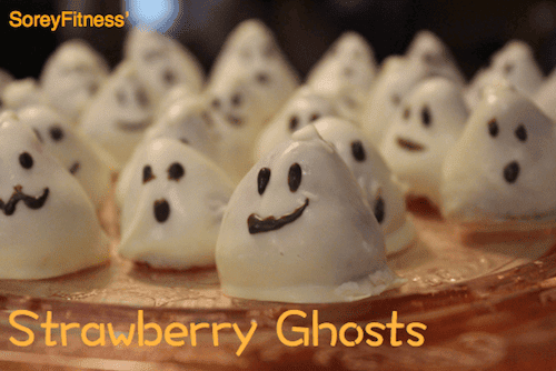 strawberry ghosts