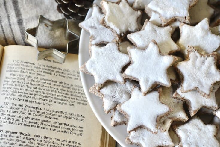 Authentic German Cinnamon star cookies 2