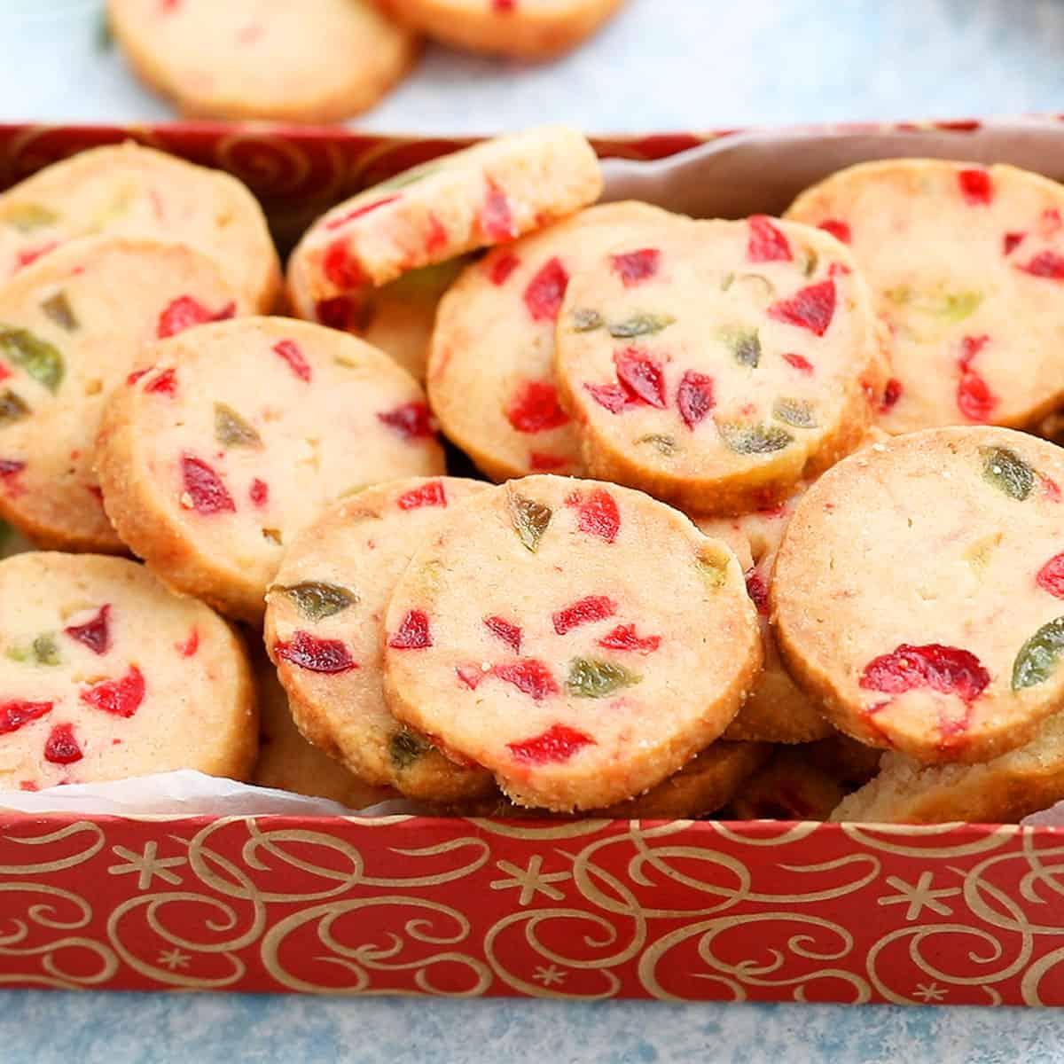 CHRISTMAS ICEBOX COOKIES 11