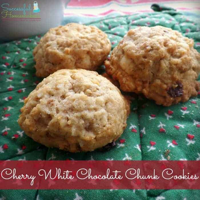 Cherry White Chocolate Chunk Cookies graphic