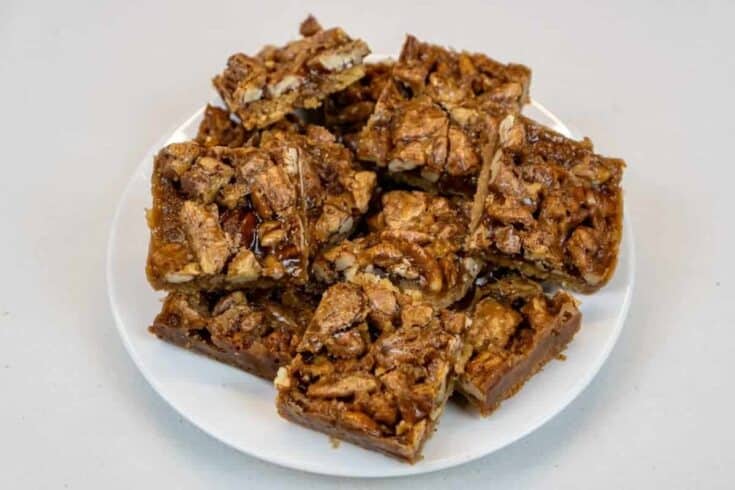 Pecan Bars Without Corn Syrup