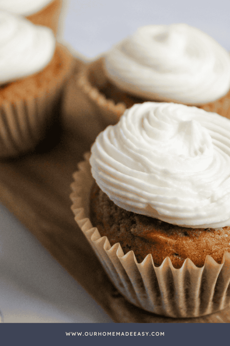 Pumpkin Cupcakes Brown Butter Frosting Finished 1