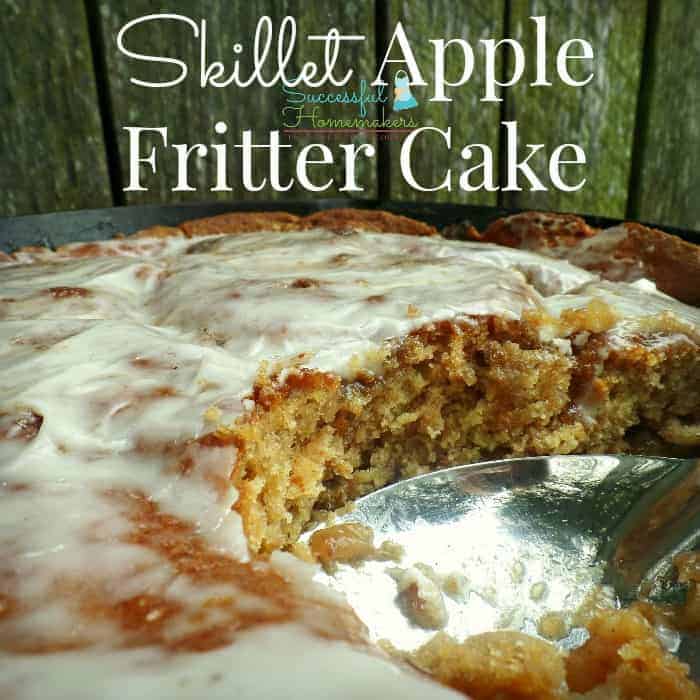 Skillet Apple Fritter Cake graphic