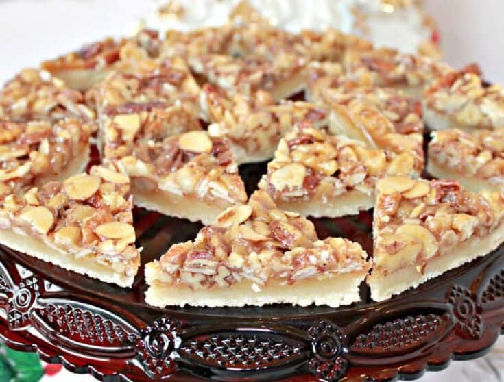 Triple Nut Diamond Cookie Bars. Find this recipe at www.intelligentdomestications.com .jpgfit7502c569ssl1