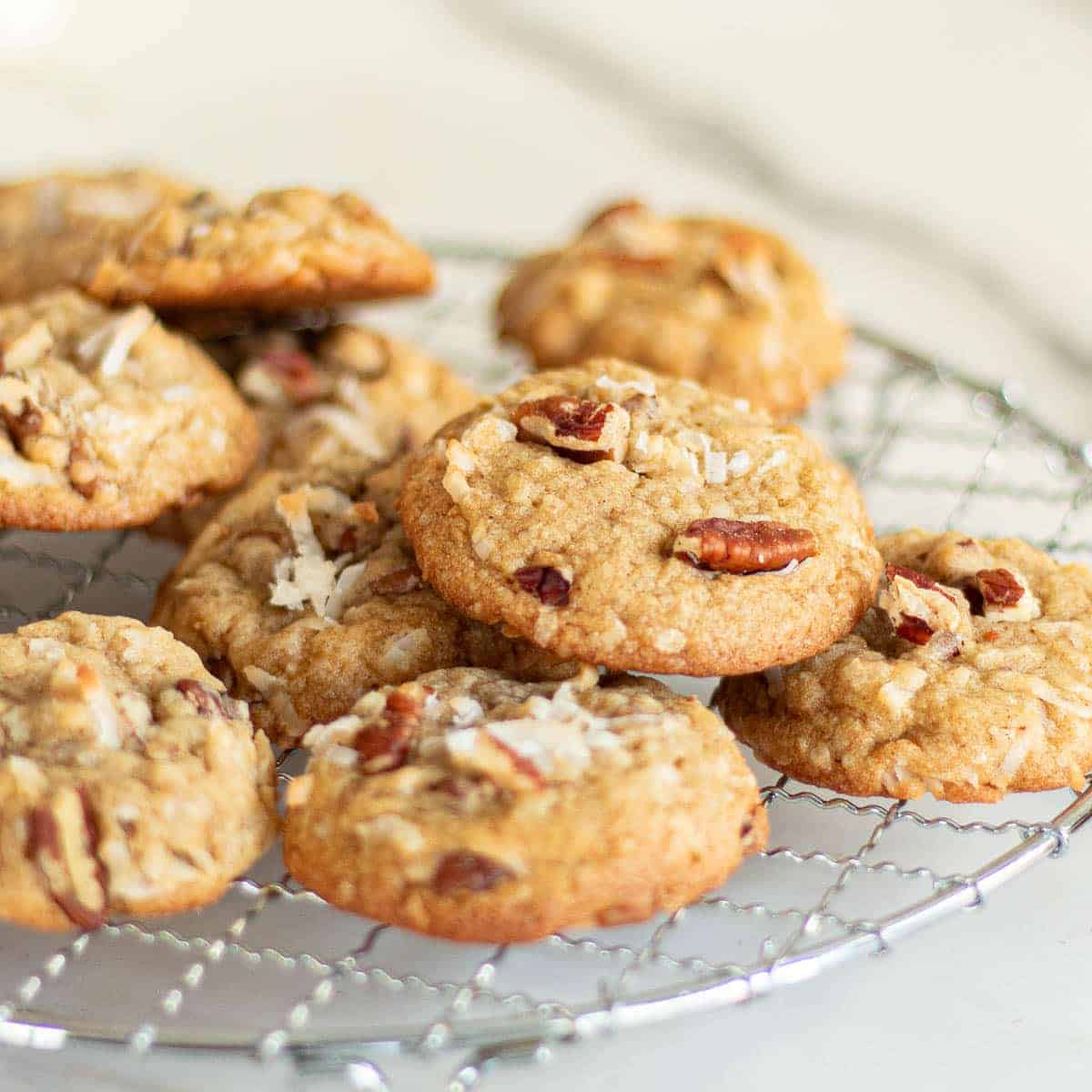 coconut pecan cookies