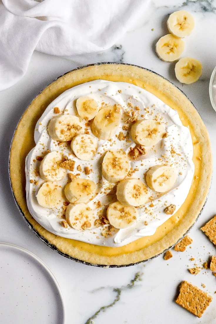 how to make banana cream pie with pudding basicswithbails