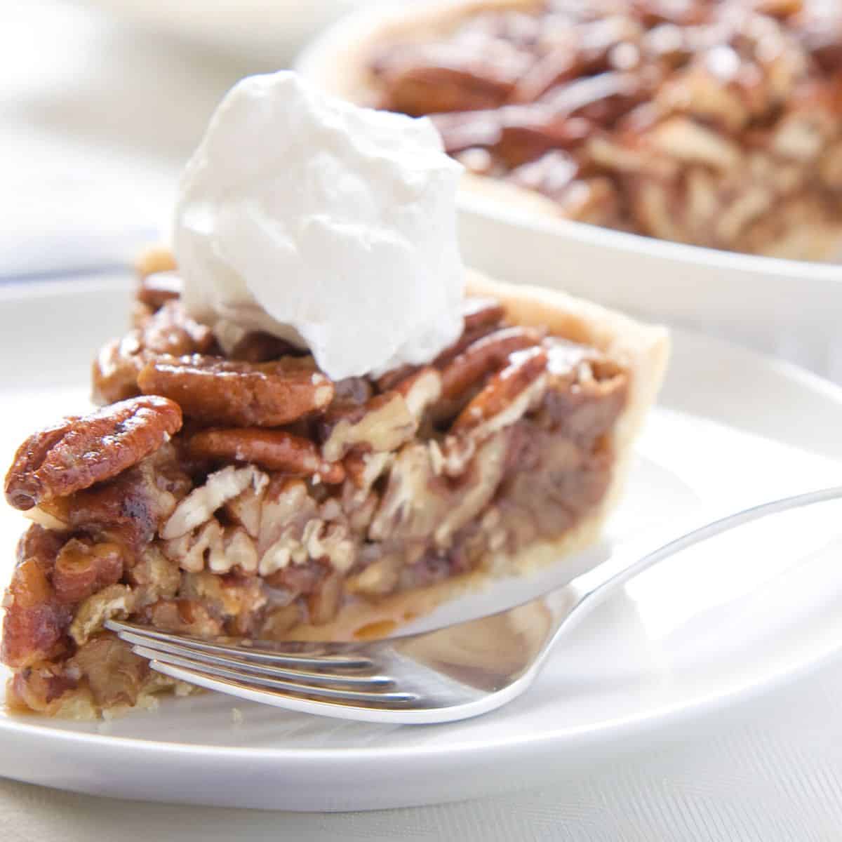 maple pecan pie