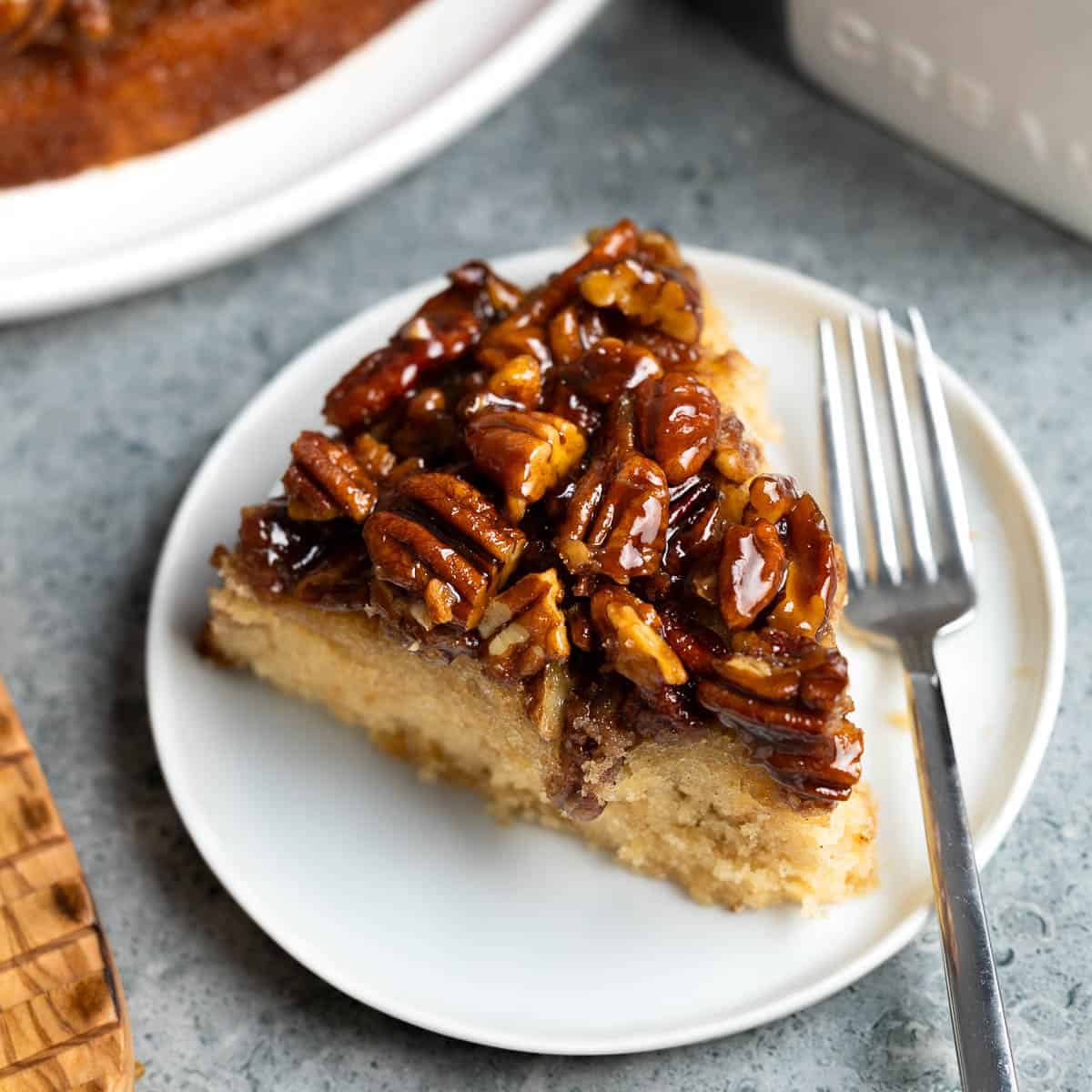 pecan upside down cake 1200 square