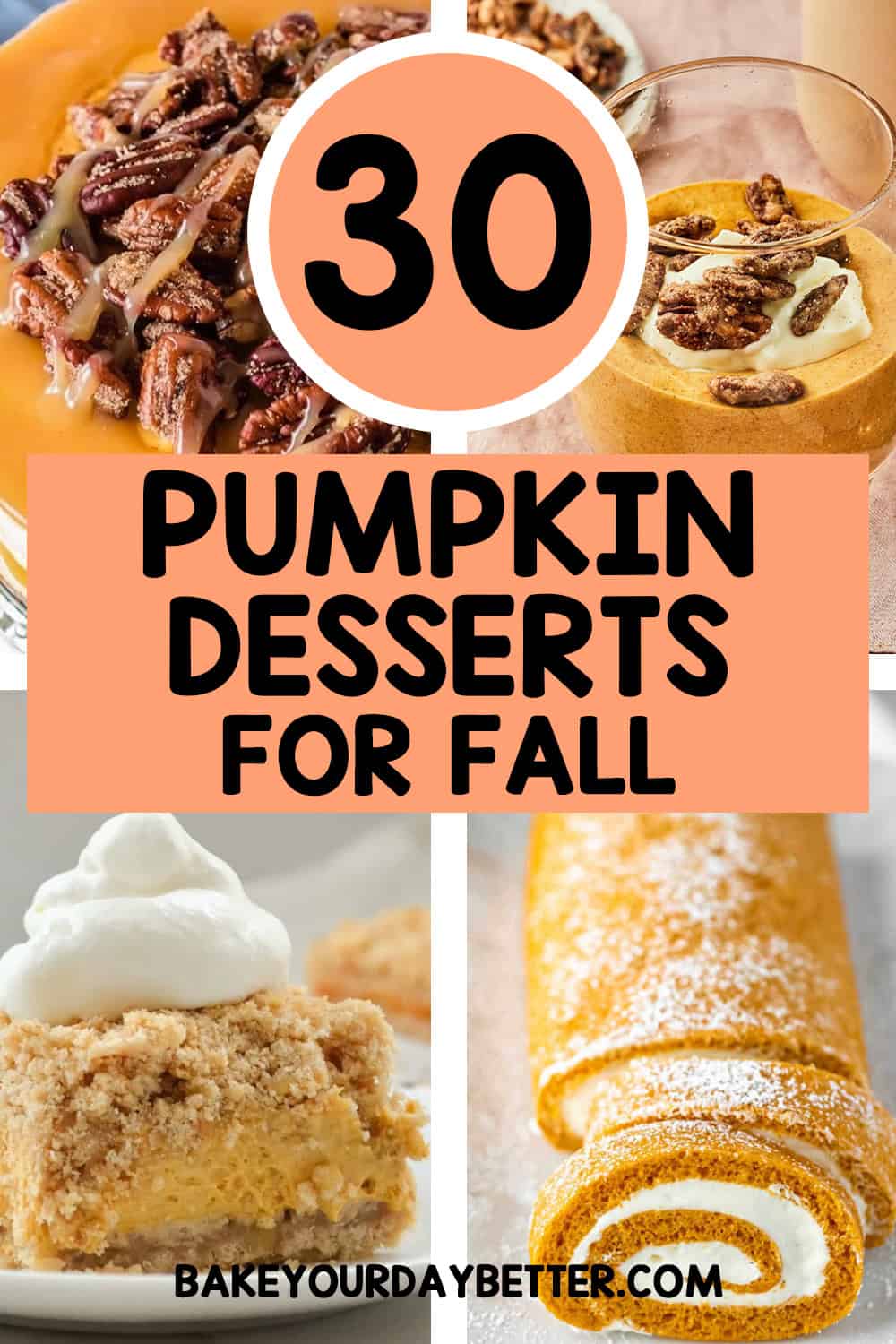 30 pumpkin desserts for fall