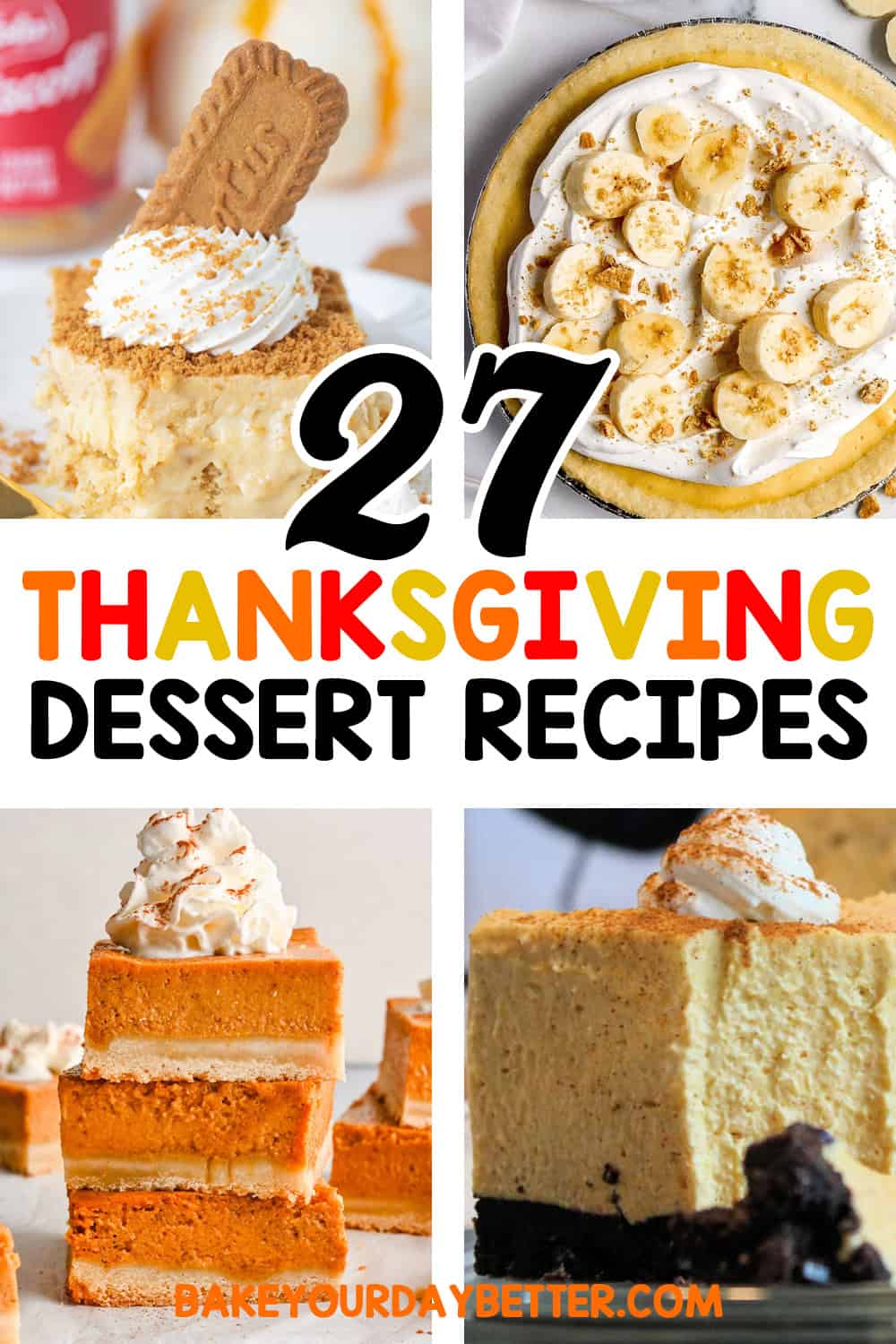 27 thanksgiving dessert recipes