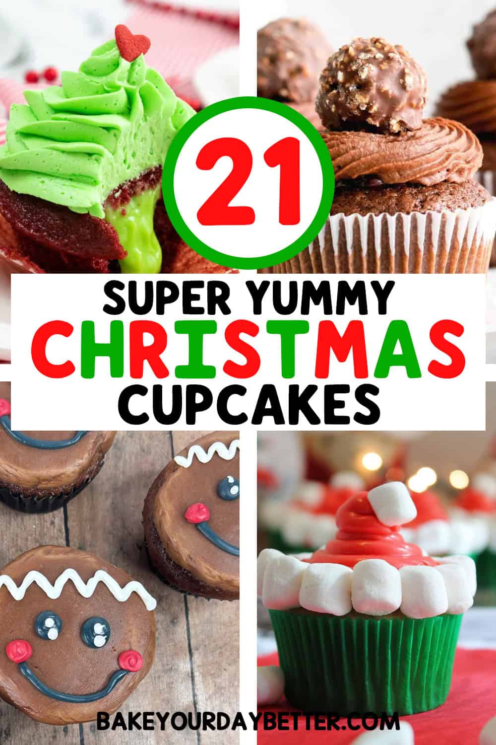 21 super yummy christmas cupcakes