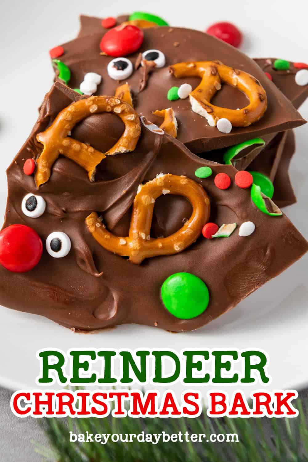 reindeer christmas bark