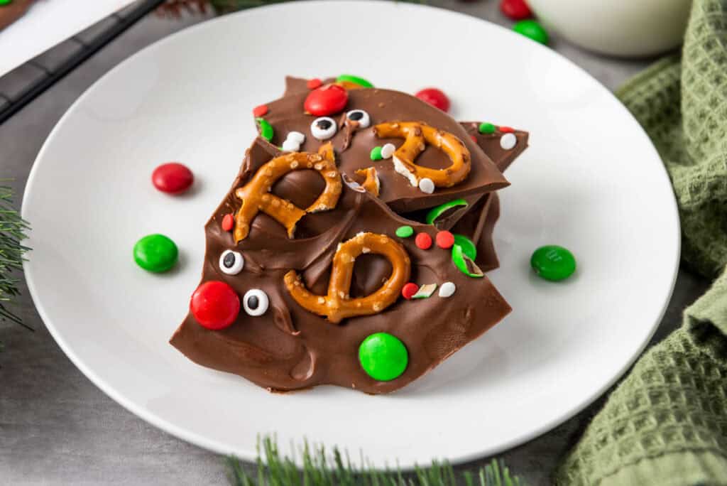 reindeer christmas bark