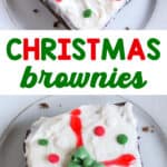 christmas brownies