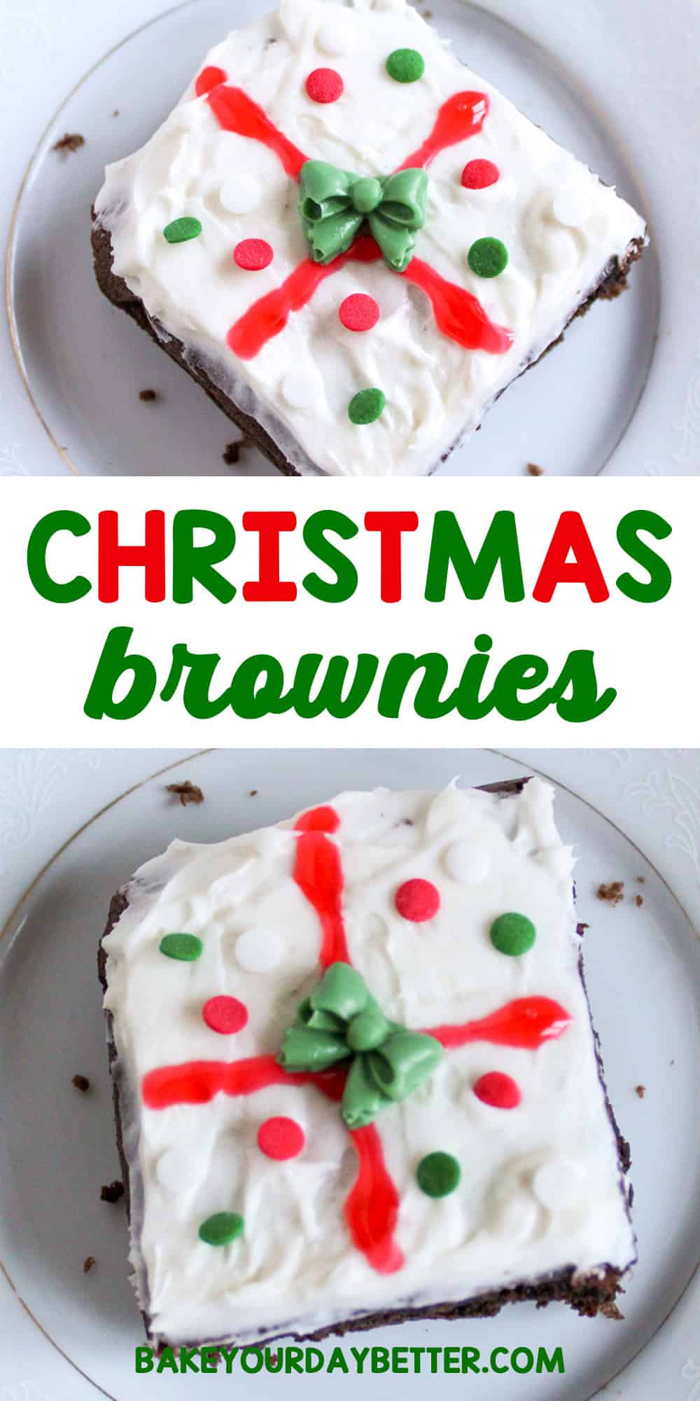 christmas brownies