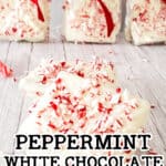 peppermint white chocolate graham crackers