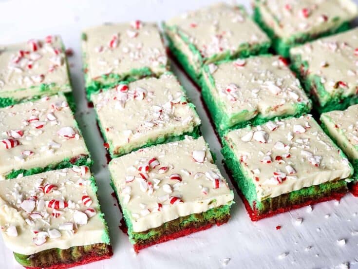 Christmas Lasagna Dessert bars 06