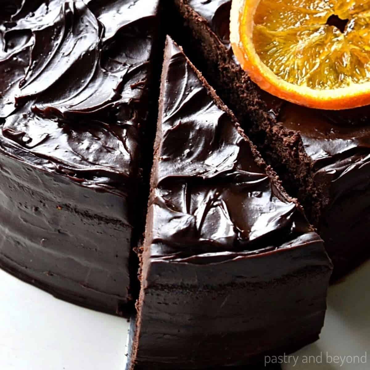 Easy Chocolate Orange Cake