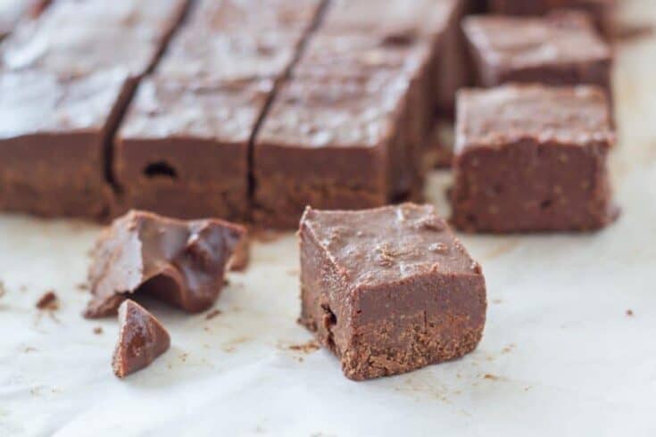 Raw Chocolate Orange Fudge 1 6