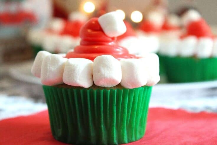 Santa Cupcakes