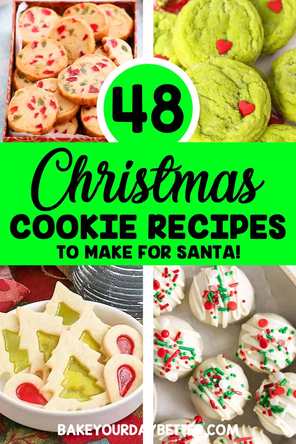 48 Christmas cookie recipes to make for santa